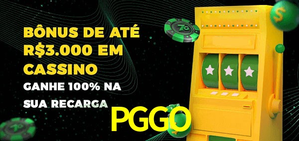 PGGO melhor bônus de depósito